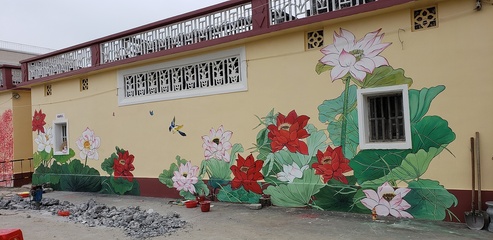 墻繪藝術 汕尾新農村建設中的社區文化墻